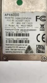 Motorola APX 6000 Model